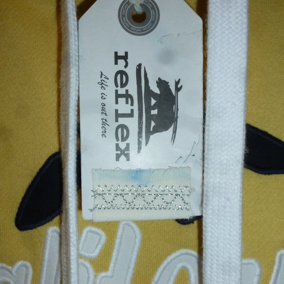 Cute w/ Embroidered logo California Republic Fleece  easy to layer hoodie SZ M - Picture 3 of 8